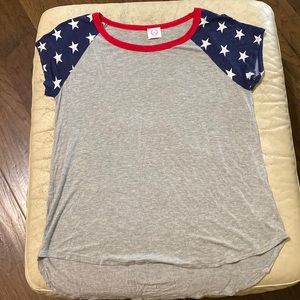 Womens patriotic tee